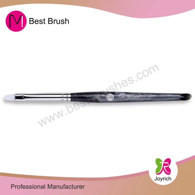 Brush Nail Nilon Gel Marmer Putih