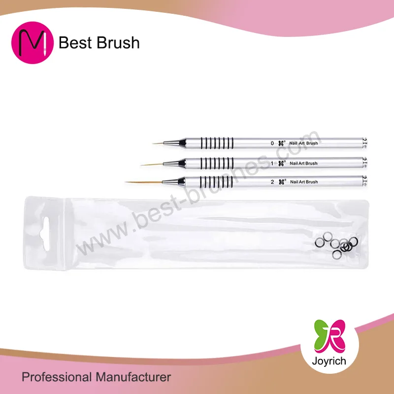 Metal Kanthi Dering Nail Art Brush Set
