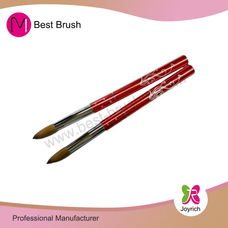 Red Diamond Kolinsky Acrylic Nail Brush